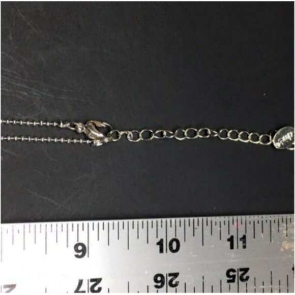 Claires Be Fri Necklace Barbie Pink Silver Ball Chain Best Friend Half Heart - Picture 7 of 7